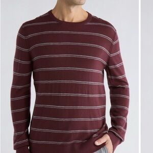 Theory riland merino wool crew neck sweater men sz medium